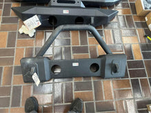 Load image into Gallery viewer, Fishbone FB22001 2007-present Jeep Wrangler Stubby Winch Bumper with Tube Guard