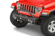Load image into Gallery viewer, TACTIK Stubby Front Bumper with Hoop for 18-21 Jeep Wrangler JL & Gladiator JT