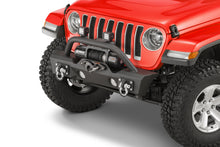 Load image into Gallery viewer, TACTIK Stubby Front Bumper with Hoop for 18-21 Jeep Wrangler JL & Gladiator JT