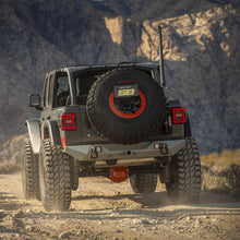 Load image into Gallery viewer, Smittybilt 7743 HD Pivot Tire Carrier for 18-21 Jeep Wrangler JL