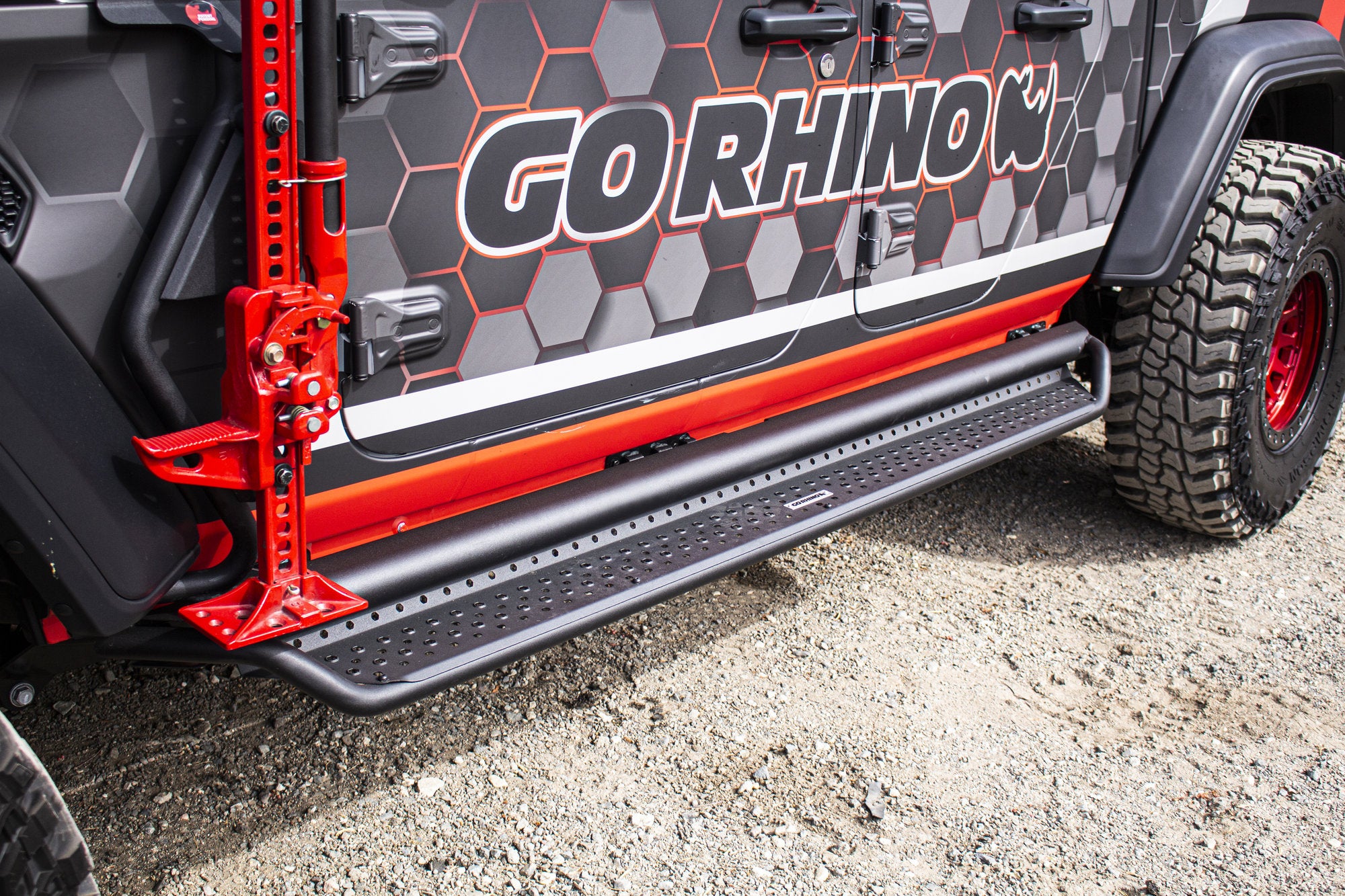 Go Rhino D14516T Dominator D1 Side Steps for 20-21 Jeep Gladiator 