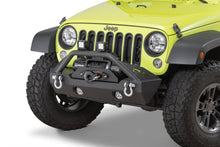 Load image into Gallery viewer, DV8 Offroad FS-15 Hammer Front Stubby Bumper for 07-21 Jeep Wrangler JL, JK & Gladiator JT FBSHTB-15