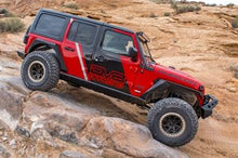 Load image into Gallery viewer, DV8 Offroad Boatside Sliders (Black) - SRJL-01