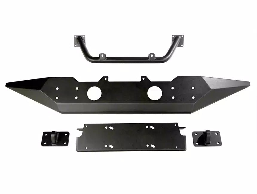 RUGGED RIDGE SPARTAN FRONT BUMPER WITH OVERRIDER 11548.42