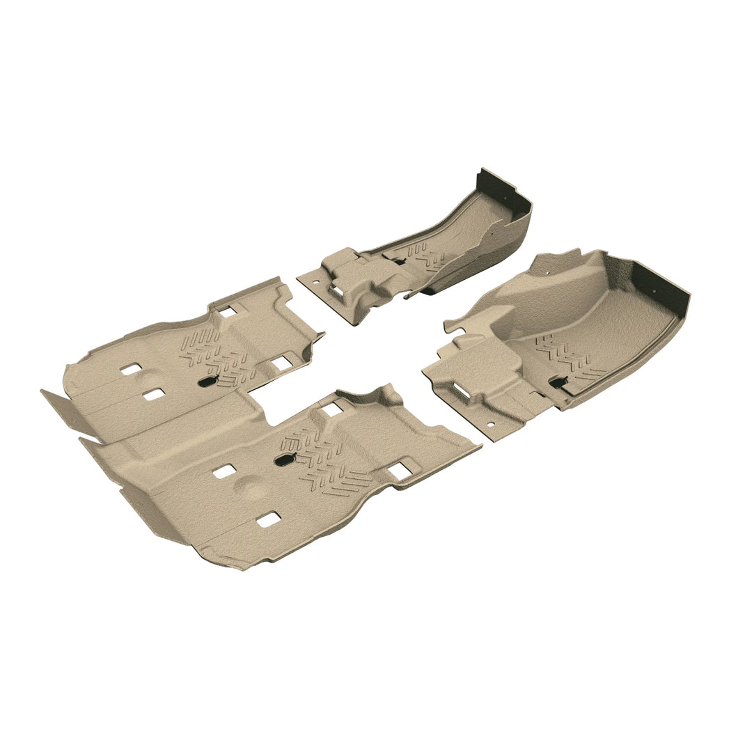 Front & Rear Flooring - 18-23 Wrangler JLU (4Dr) B1009725-BRN1-AA