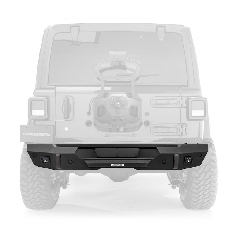 Trailline Rear Stubby Bumper for Jeep Wrangler JL 272110T