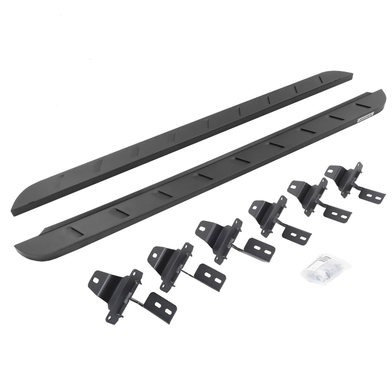 RB10 Slim Line Running Boards with Mounting Brackets Kit 63450673SPC
