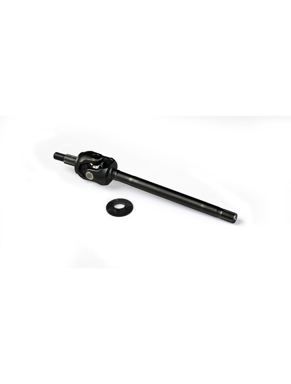 JK: Tera44 Front Axle Shaft w/ Outer Stub & Rub U-Joint – Wide Left ...