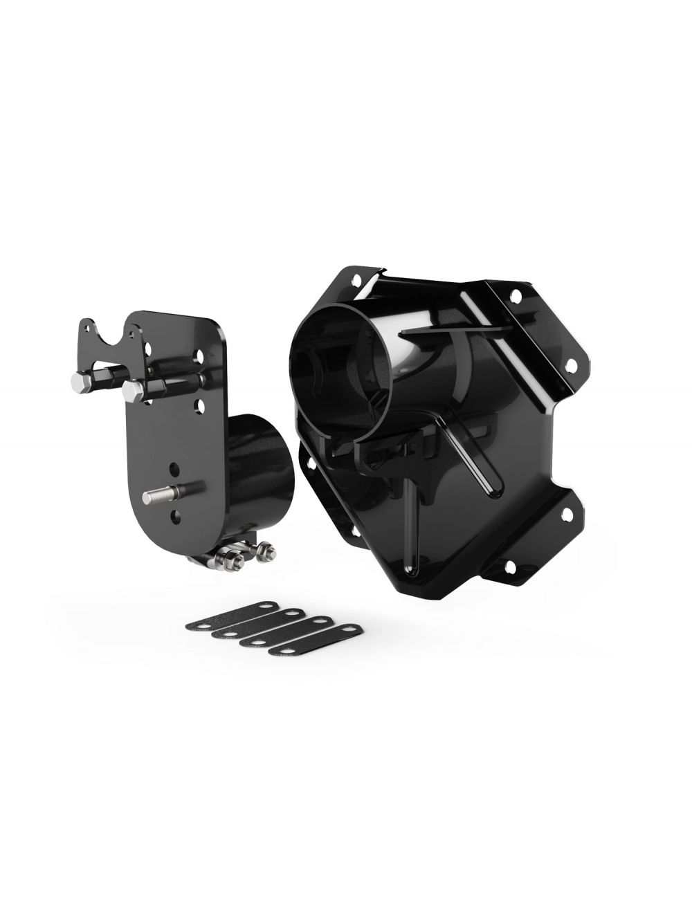 JK: Alpha HD Adjustable Spare Tire Mount Kit – 8x6.5