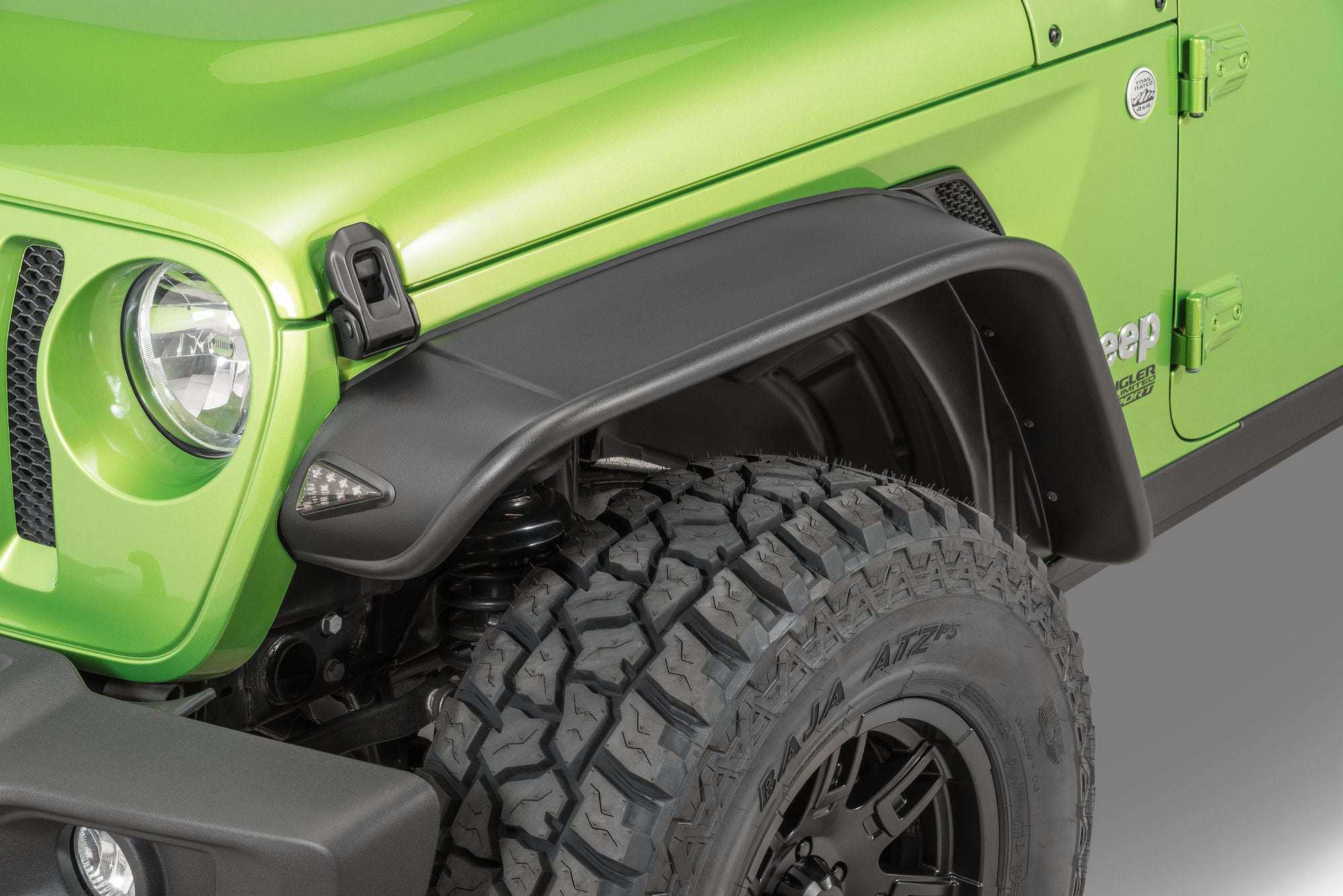 Bushwacker 10923-07 Flat Style Fender Flares for 18-21 Jeep
