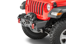 Load image into Gallery viewer, Rugged Ridge 11540.32 HD Stubby Front Bumper for 07-21 Jeep Wrangler JL, JK &amp; Gladiator JT
