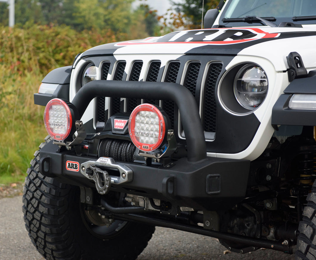 ARB Deluxe Stubby Front Bumper 18-21 Jeep Wrangler JL & Gladiator JT 3450450